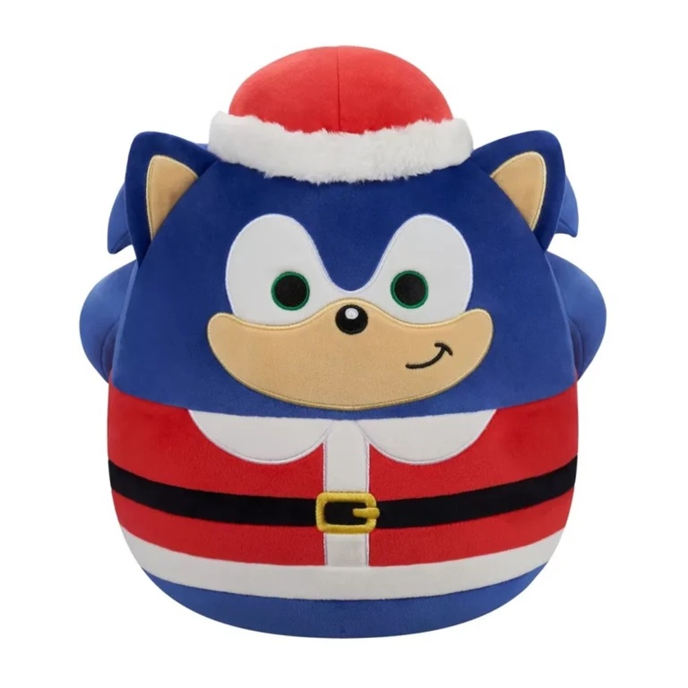 Squishmallows Sonic Santa 12" Plush Limited Holiday Edition Stuffed Animal new